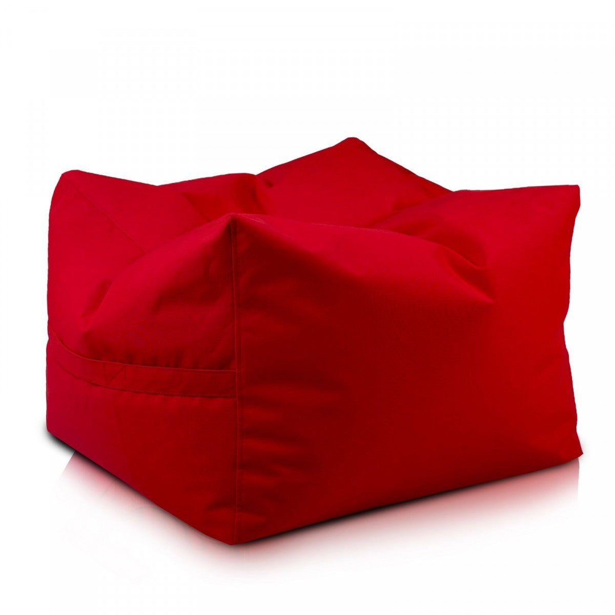 POUF CUBO OTTOMANO DA ESTERNO IN POLIESTERE IMPERMEABILE OXFORD 600D SFODERABILE