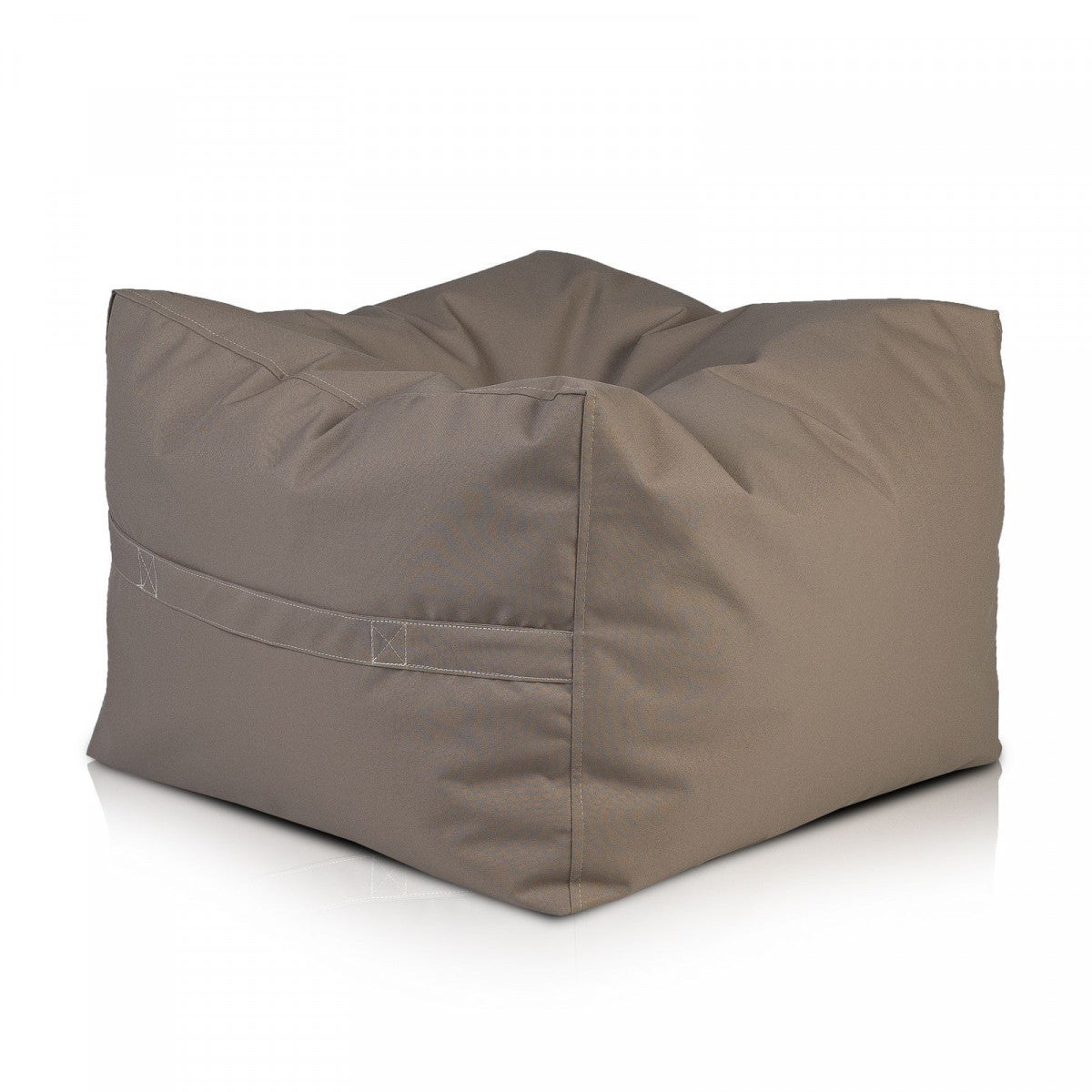 POUF CUBO OTTOMANO DA ESTERNO IN POLIESTERE IMPERMEABILE OXFORD 600D SFODERABILE