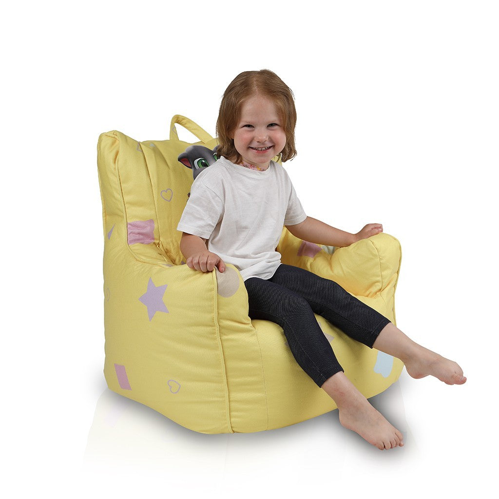 Pouf Poltrona Sacco per bambini Talking Tom