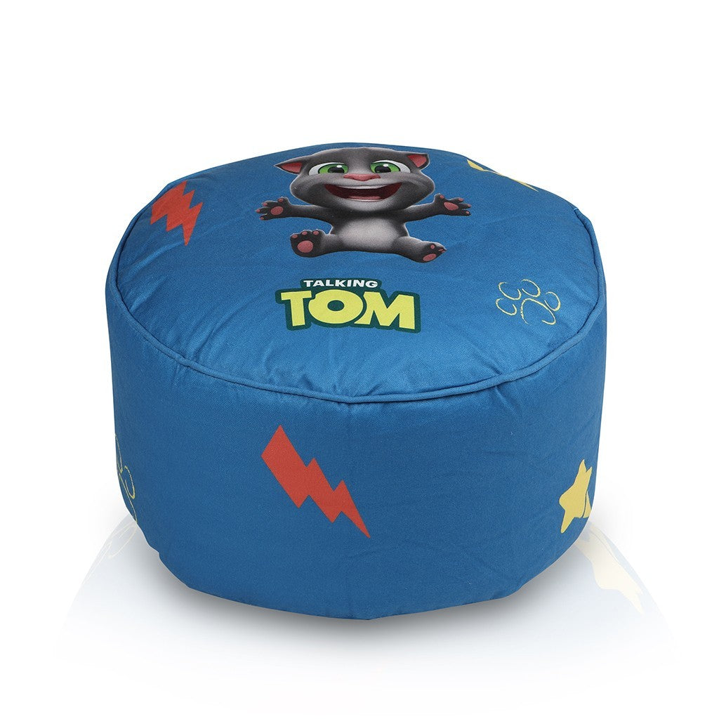 Poltrona Sacco completa di Poggiapiedi Talking Tom