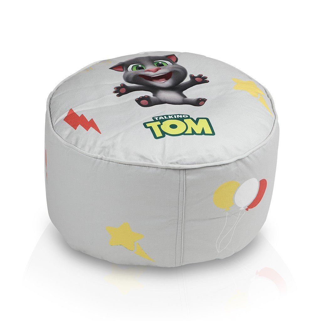 Poltrona Sacco completa di Poggiapiedi Talking Tom