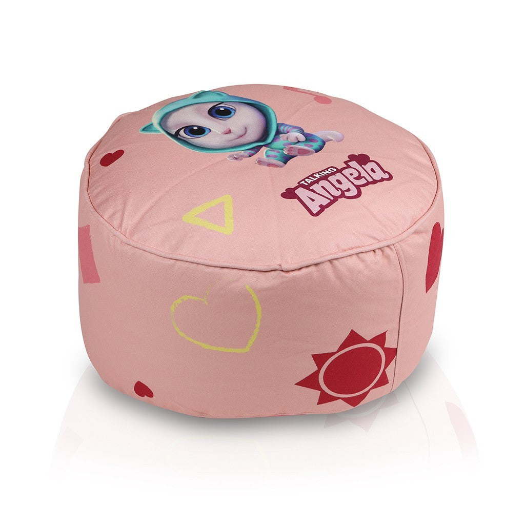 Poltrona Sacco completa di Poggiapiedi Talking Tom