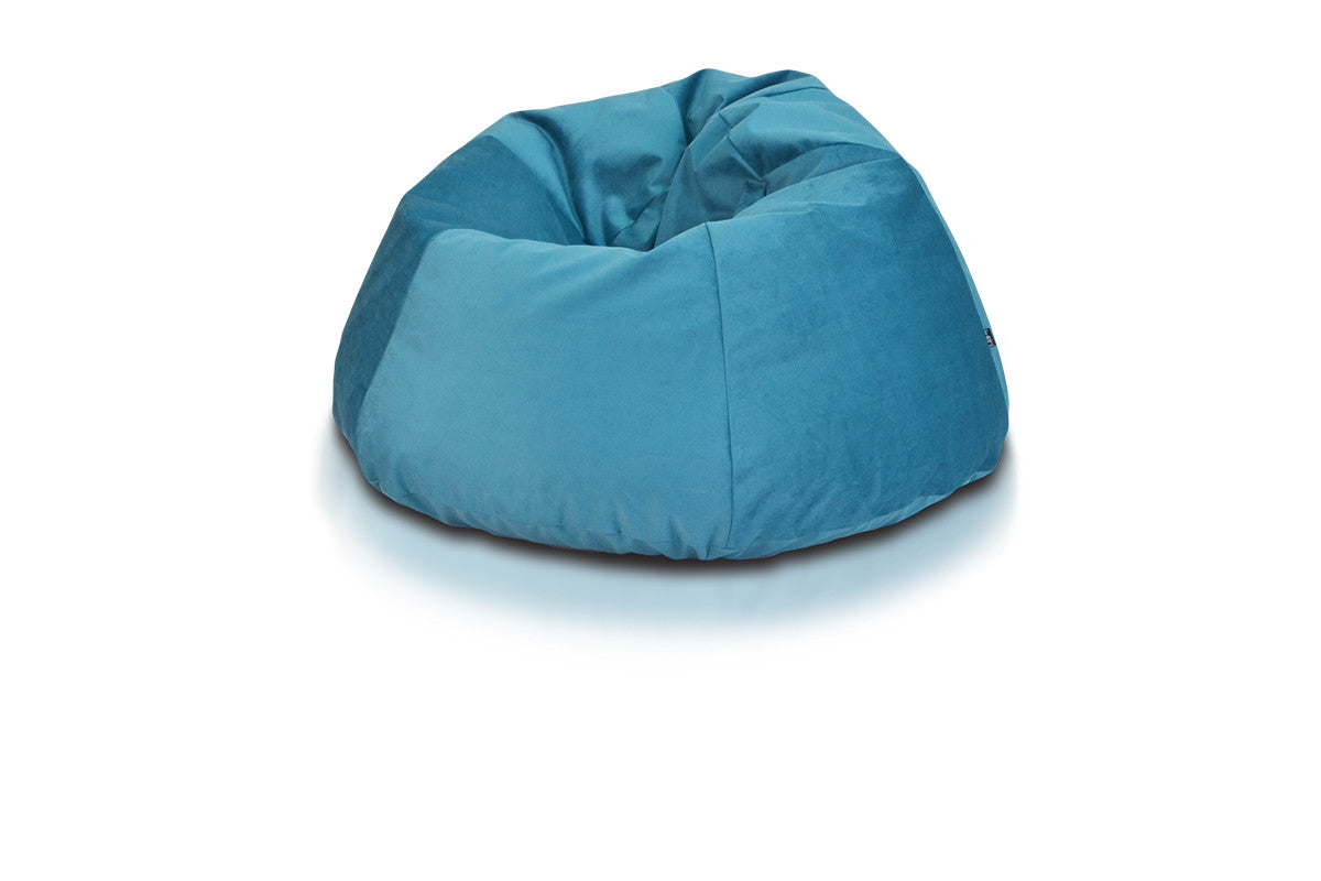 Relax Pouf a Sacco in tessuto Microfibra Puff Sfoderabile XXL
