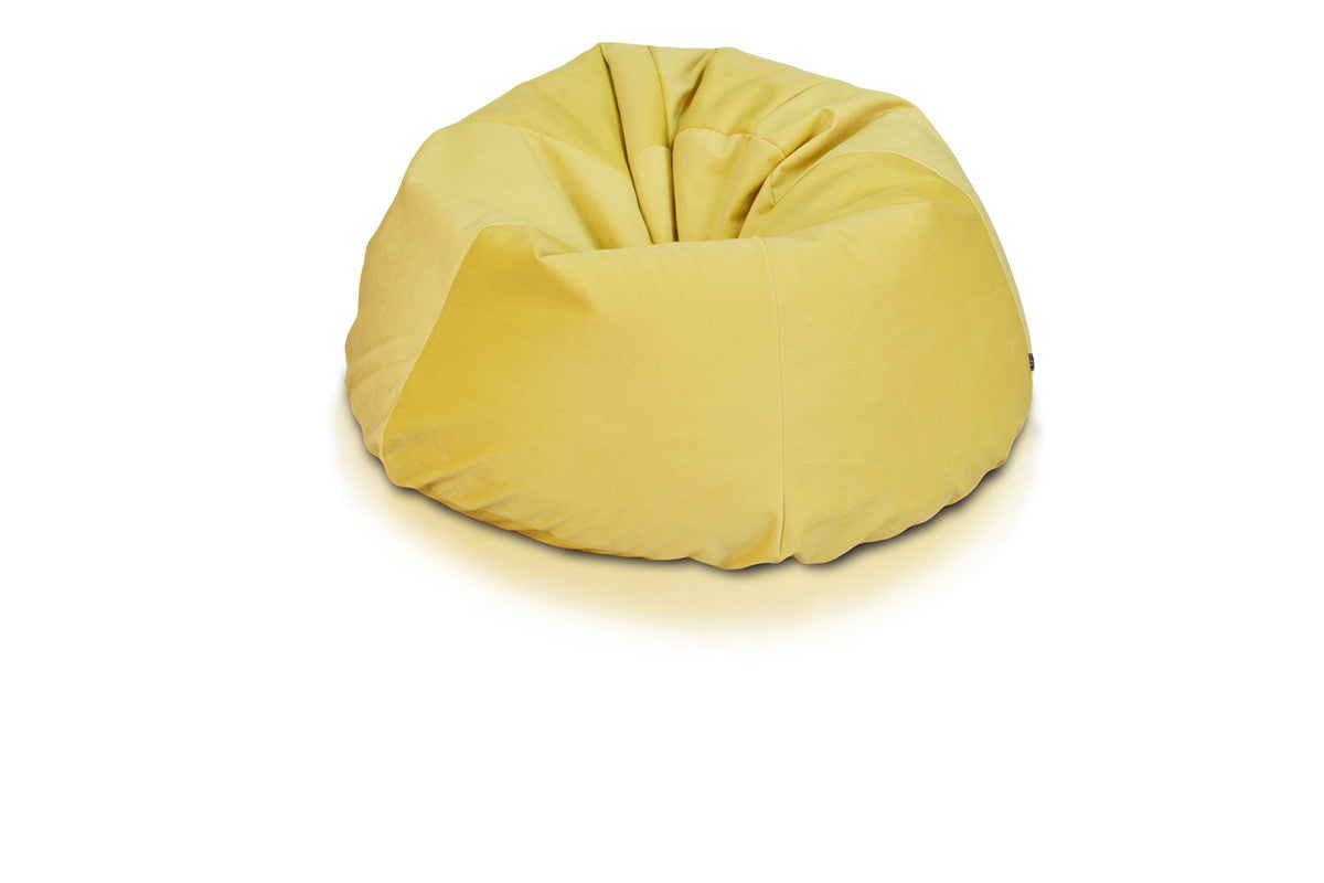 Relax Pouf a Sacco in tessuto Microfibra Puff Sfoderabile XXL