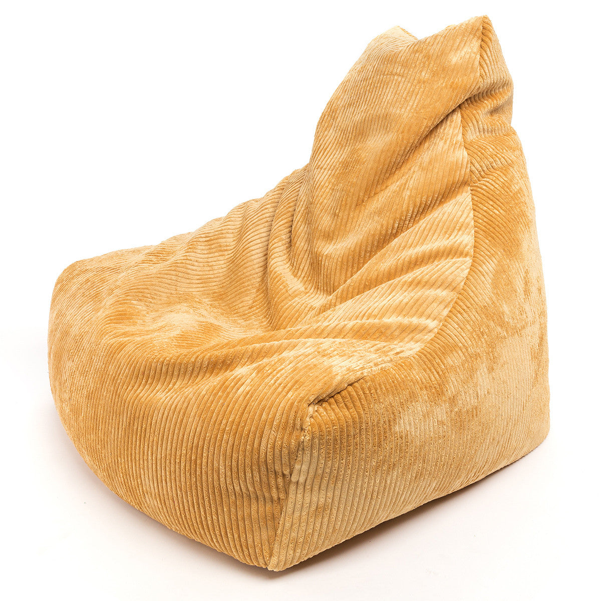 Pouf poltrona sacco seduta keiko s in velluto con Cuscino