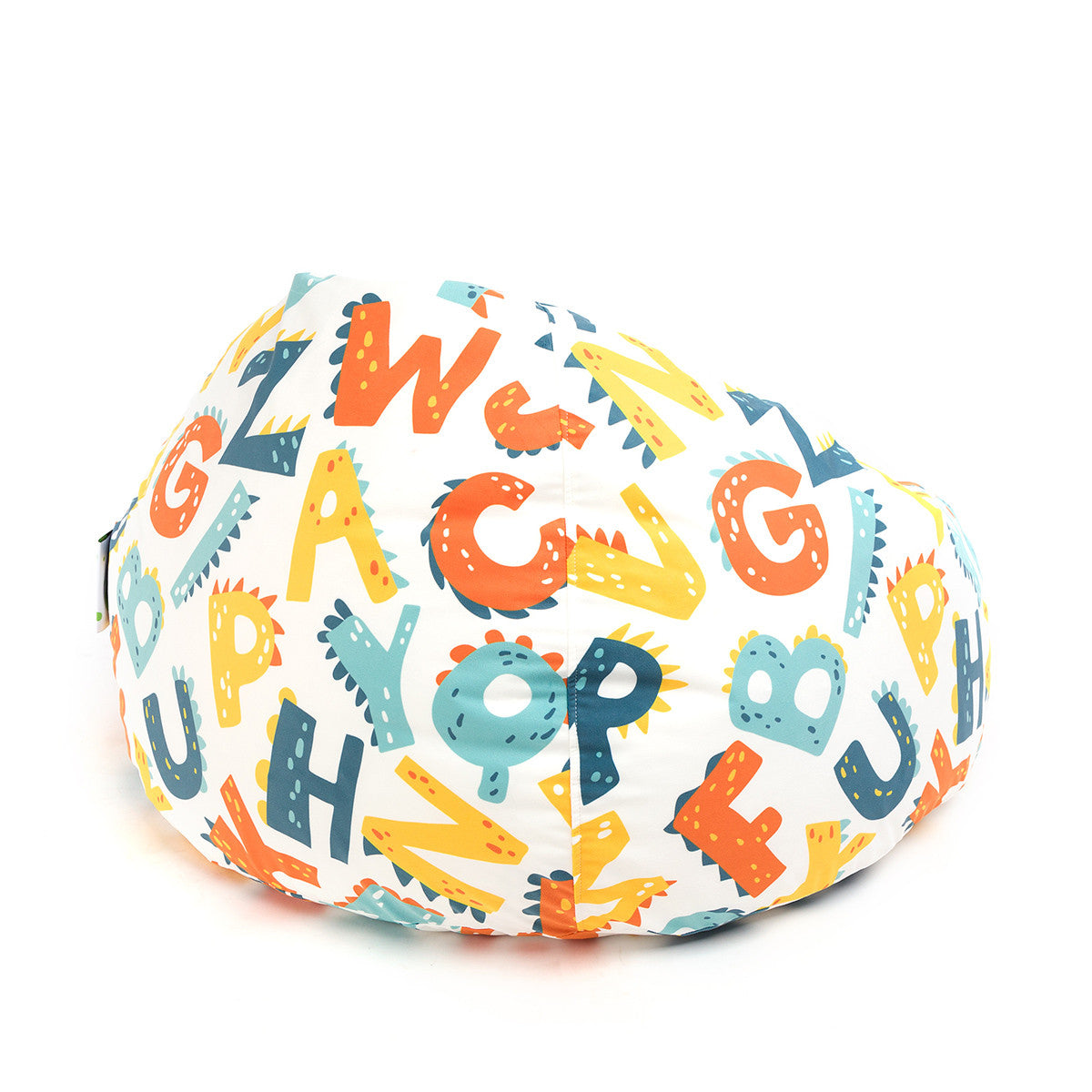 Sakwa M Pouf a Sacco con Imbottitura, Velluto Fantasia Design, sfoderabile