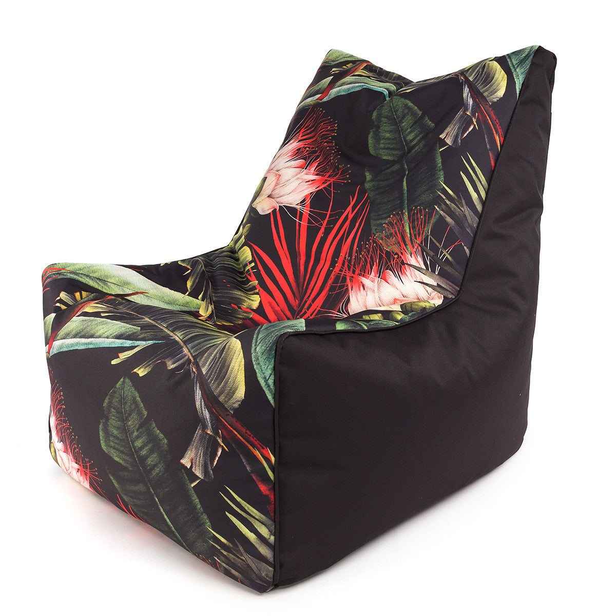 Solid Pouf Sacco con Imbottitura Seduta Morbida in Poliestere fantasia Design