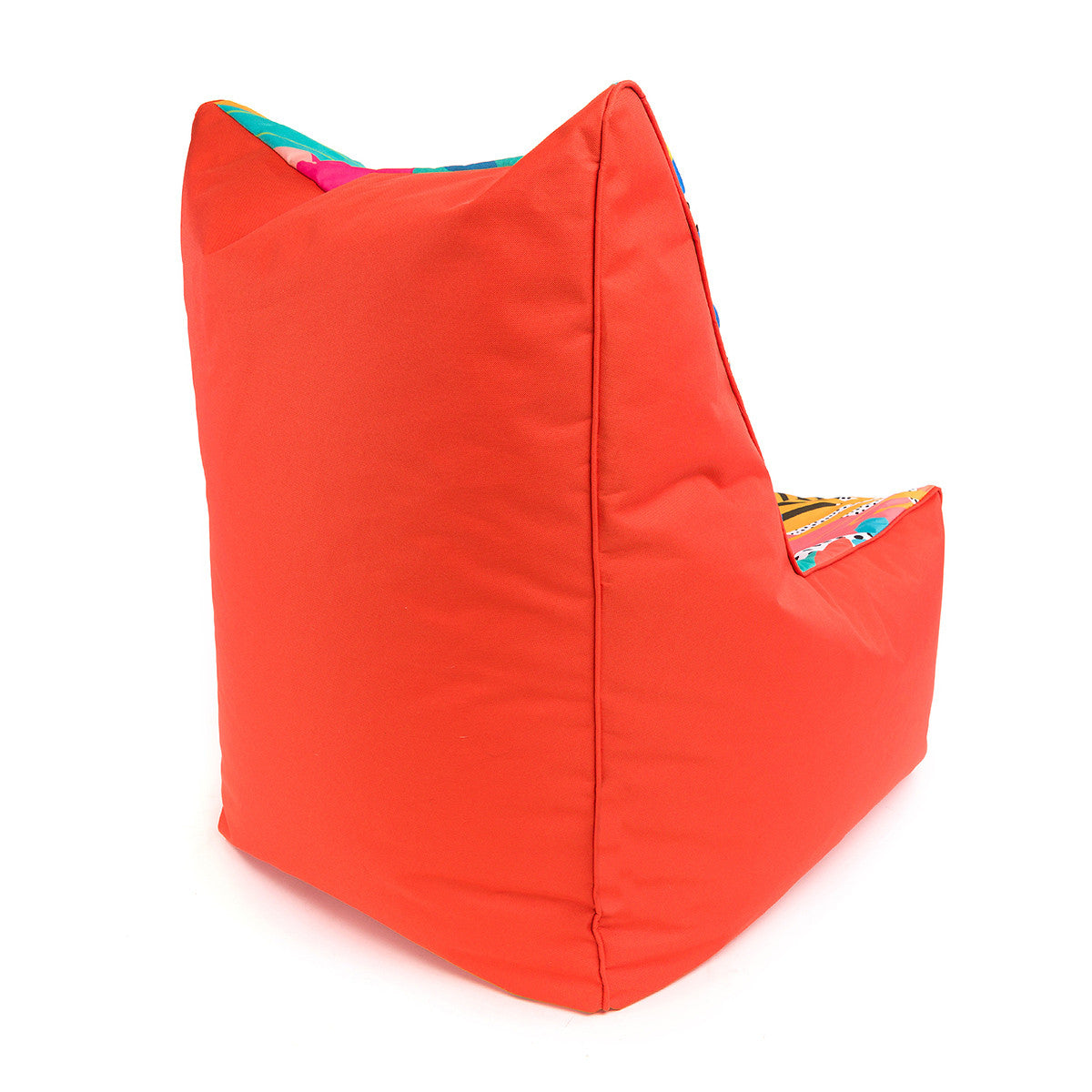 Solid Pouf Sacco con Imbottitura Seduta Morbida in Poliestere fantasia Design