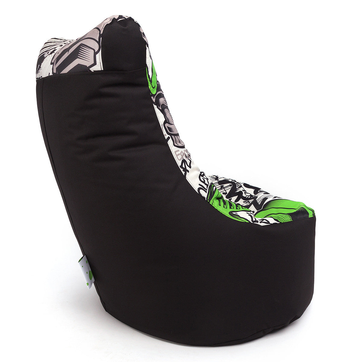 Pouf poltrona sacco seduta l poliestere modern con schienale alto