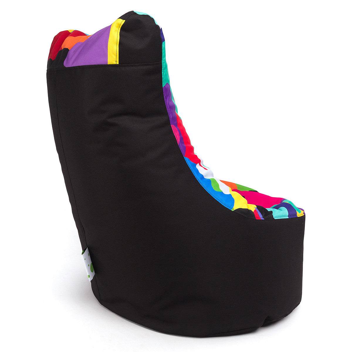 Pouf poltrona sacco seduta l poliestere modern con schienale alto