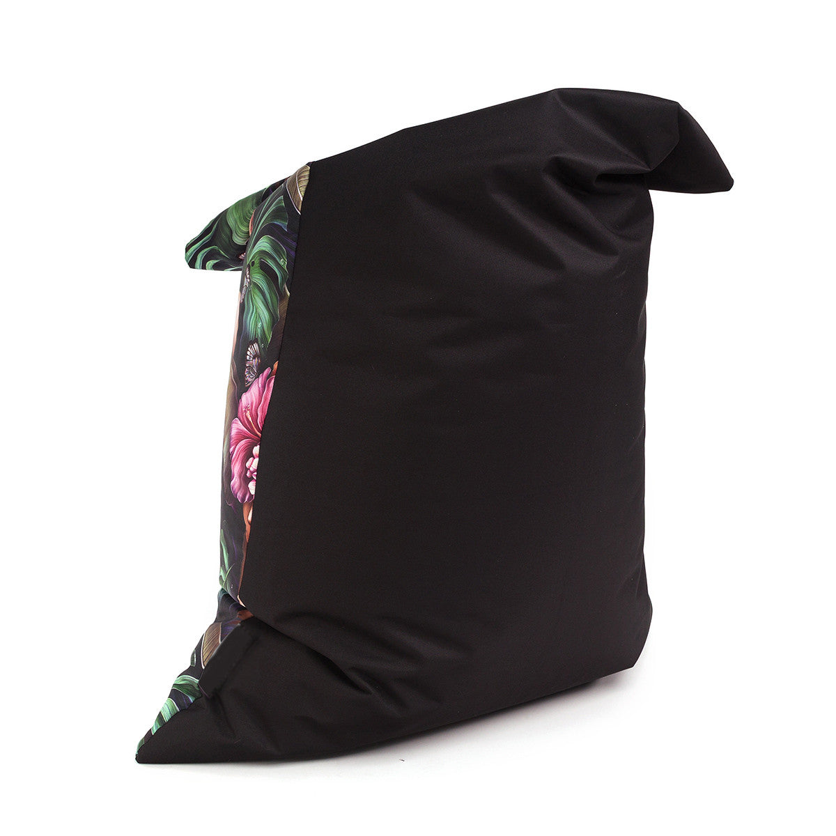 Lazy M Pouf Poltrona a Sacco Cuscino da terra Cuscinone in Poliestere fantasia Design Sfoderabile