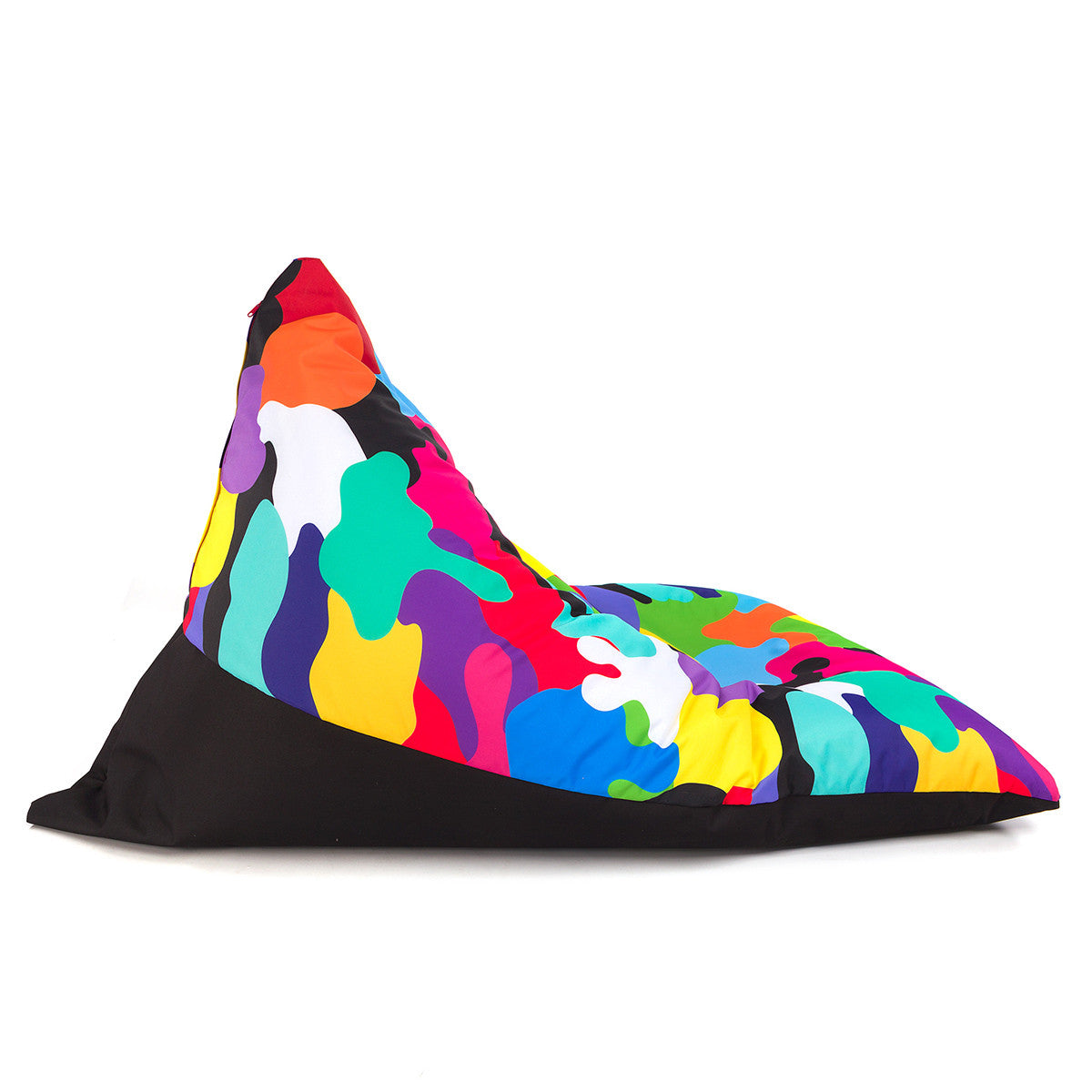Lazy M Pouf Poltrona a Sacco Cuscino da terra Cuscinone in Poliestere fantasia Design Sfoderabile