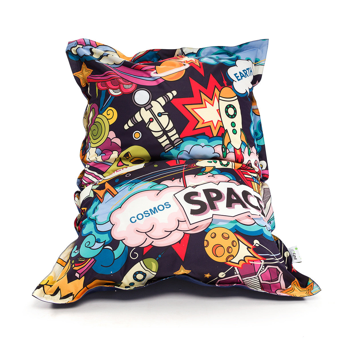 Cuscino M Pouf Poltrona Sacco in Poliestere Design Sfoderabile 135x170 cm