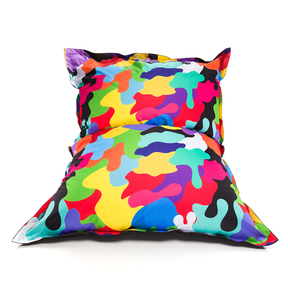 Cuscino M Pouf Poltrona Sacco in Poliestere Design Sfoderabile 135x170 cm
