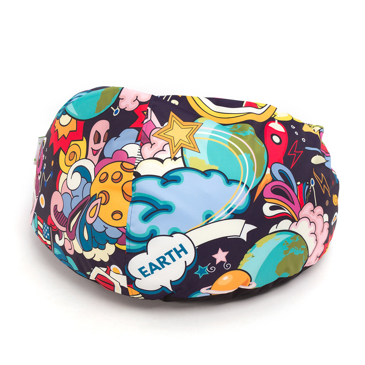 Pouf poltrona sacco sakwa m poliestere modern