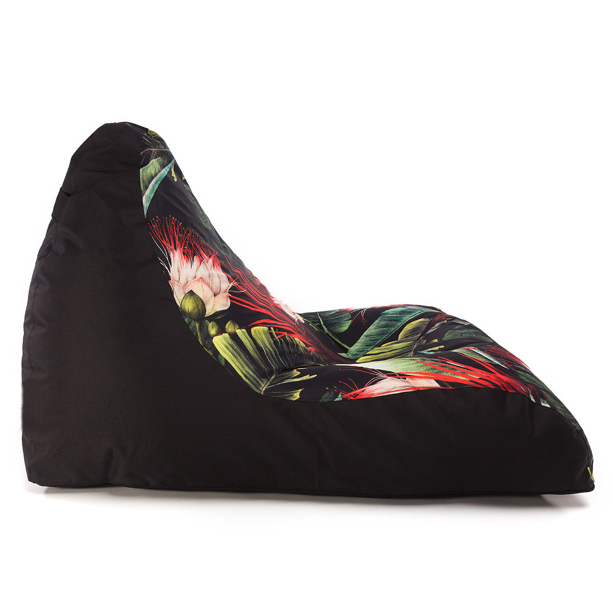 Emma Pouf Poltrona a Sacco Cuscino da terra in Poliestere fantasia Design Sfoderabile e Pratica Maniglia