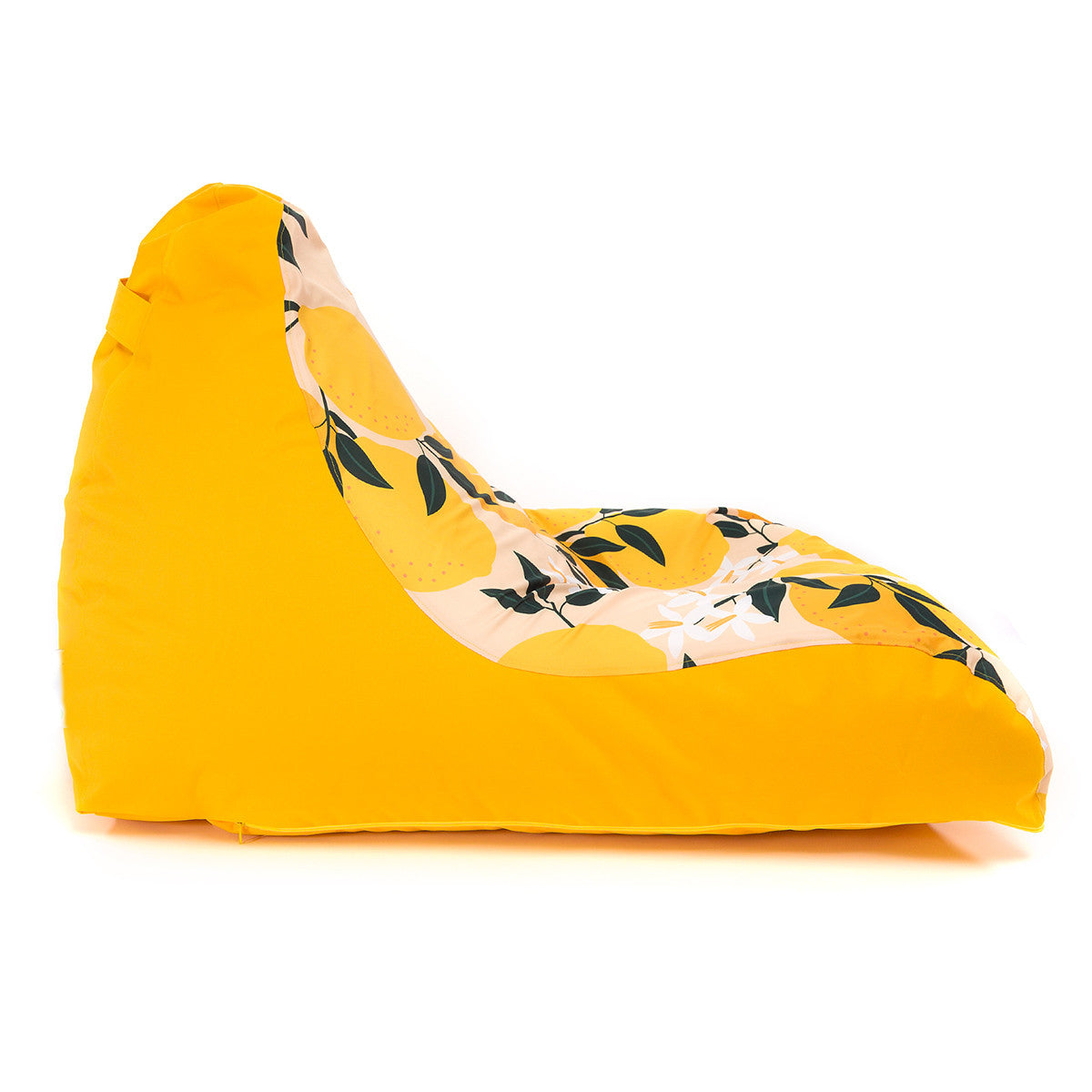 Emma Pouf Poltrona a Sacco Cuscino da terra in Poliestere fantasia Design Sfoderabile e Pratica Maniglia