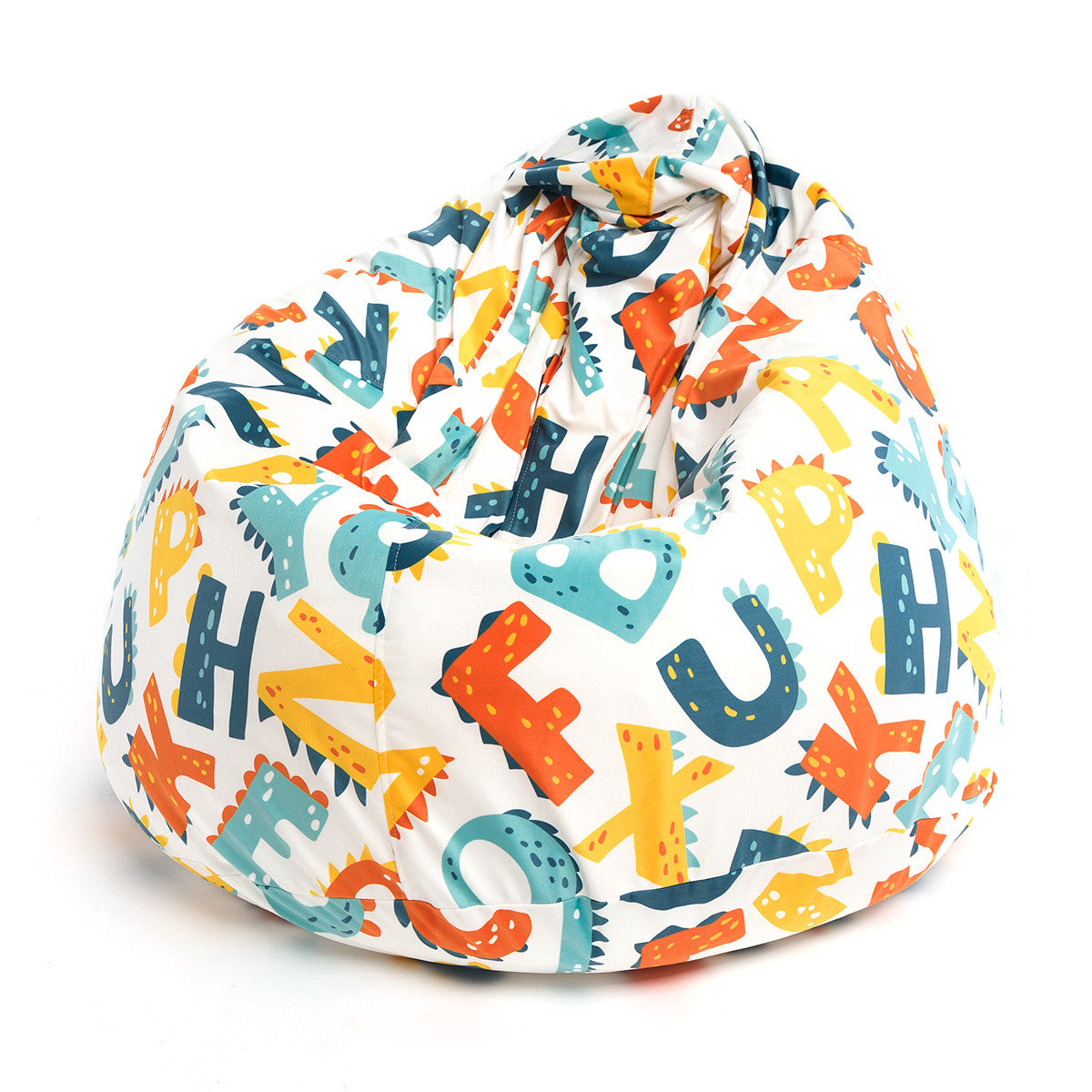 Fuzzy Pouf Poltrona Sacco Design in morbido tessuto Velluto Oeko Tex® Standard 100 Sfoderabile