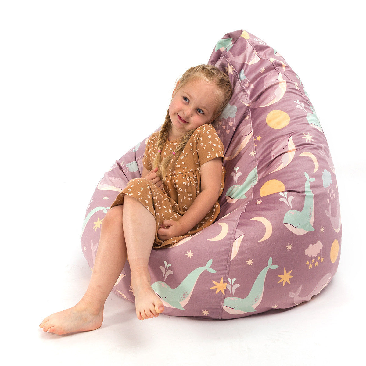 Fuzzy Pouf Poltrona Sacco Design in morbido tessuto Velluto Oeko Tex® Standard 100 Sfoderabile