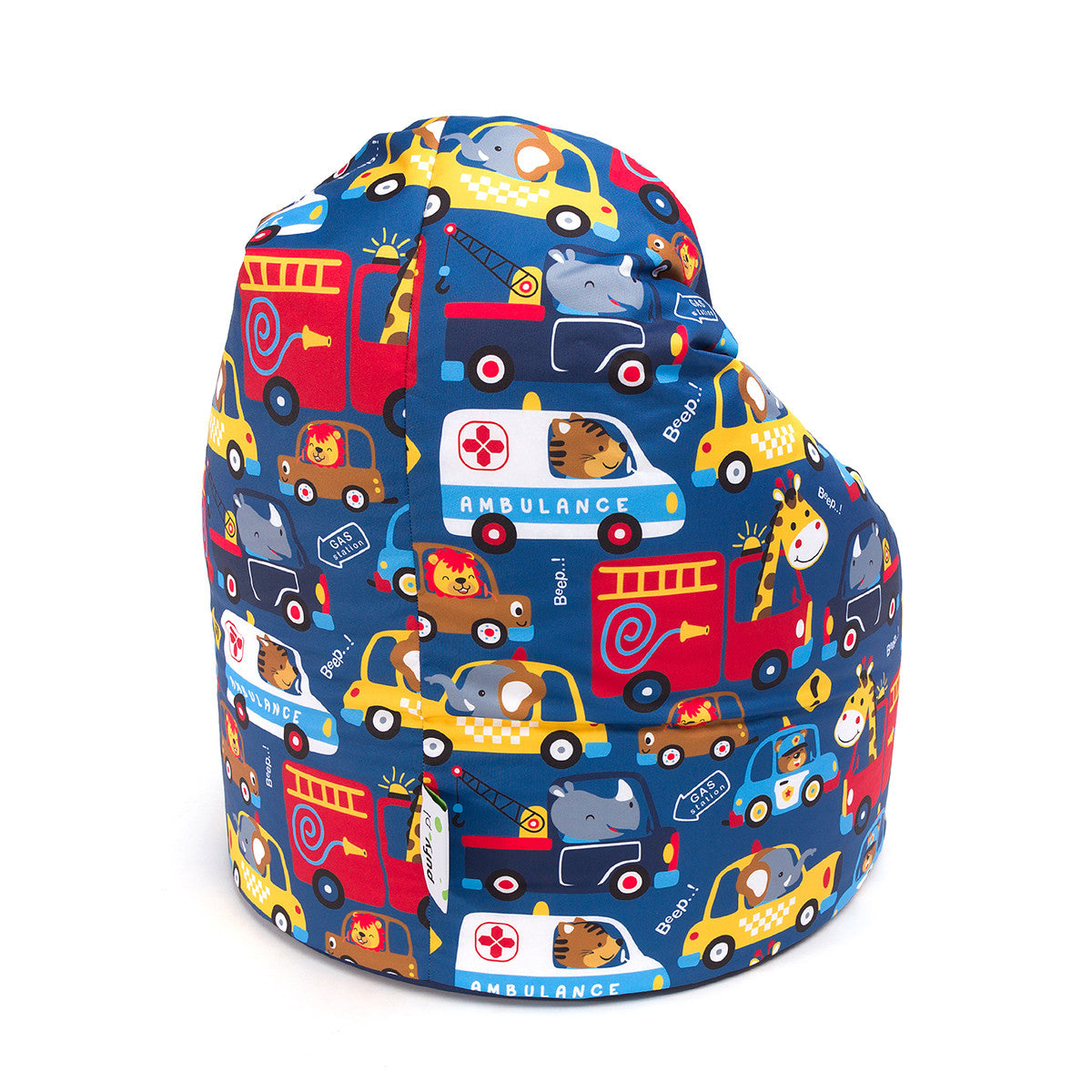 Pouf Poltrona a Sacco Seduta Yoko Design Modern in Poliestere