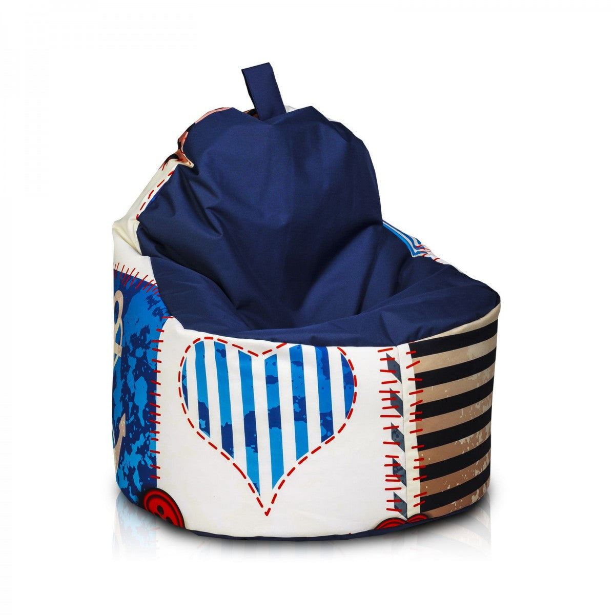 Pouf Poltrona a Sacco Seduta Yoko Design Modern in Poliestere