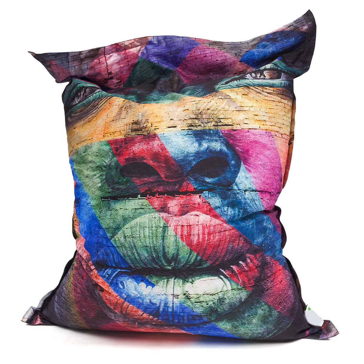 Cuscino M Pouf Poltrona Sacco in Poliestere Design Sfoderabile 135x170 cm