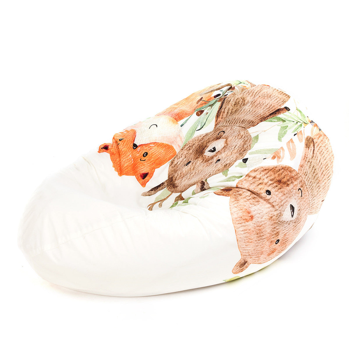 Pouf Poltrona Sacco in Morbido Tessuto Pile di Velluto fantasia Design sfoderabile