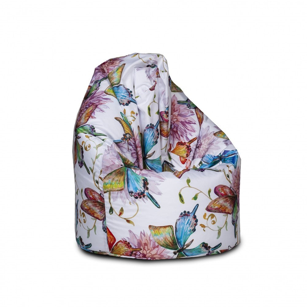 Pouf Poltrona a Sacco L Poliestere Fantasia Modern