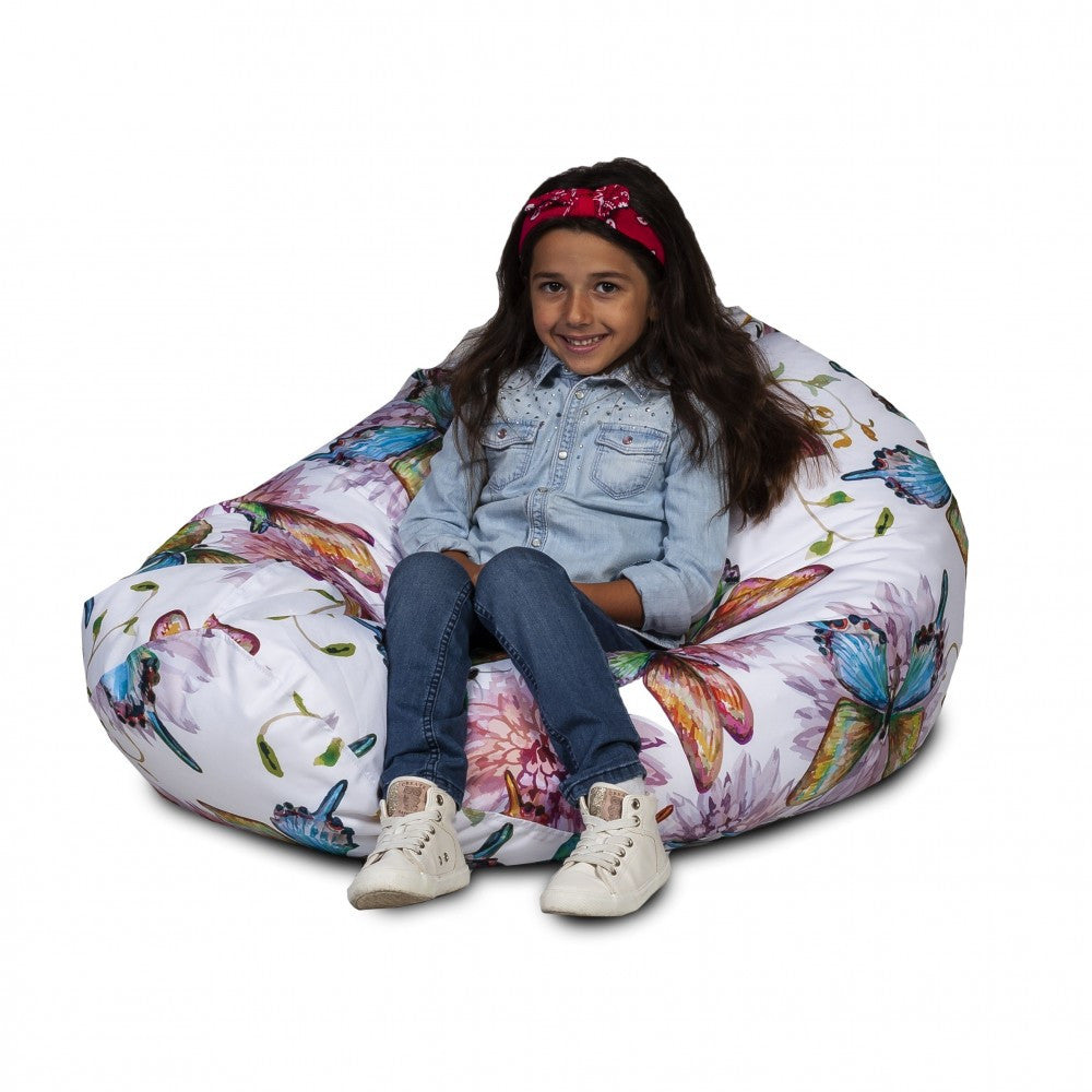 Pouf Poltrona a Sacco L Poliestere Fantasia Modern