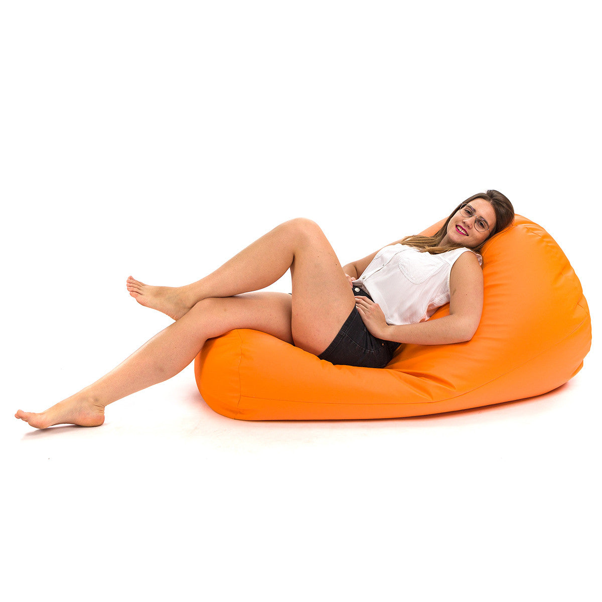 Pouf Poltrona Sacco Active in Tessuto Ecopelle