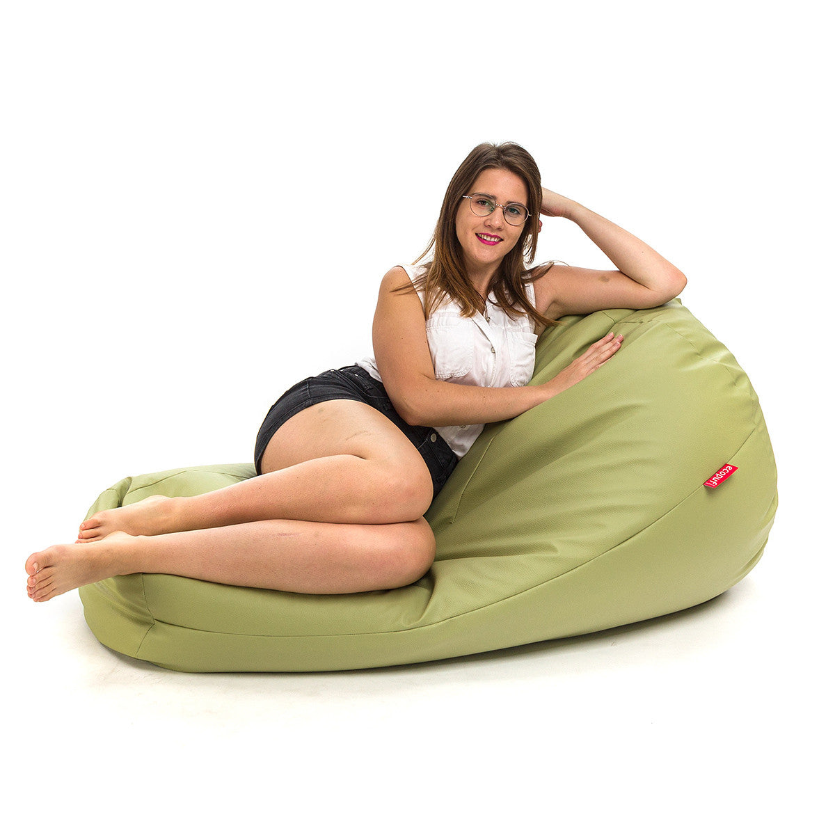 Pouf Poltrona Sacco Active in Tessuto Ecopelle