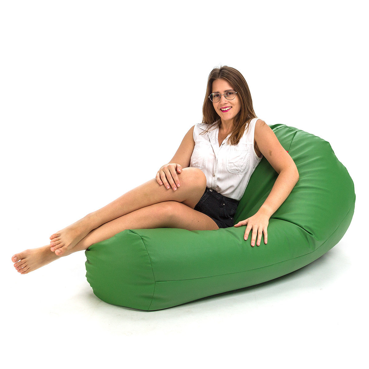 Pouf Poltrona Sacco Active in Tessuto Ecopelle