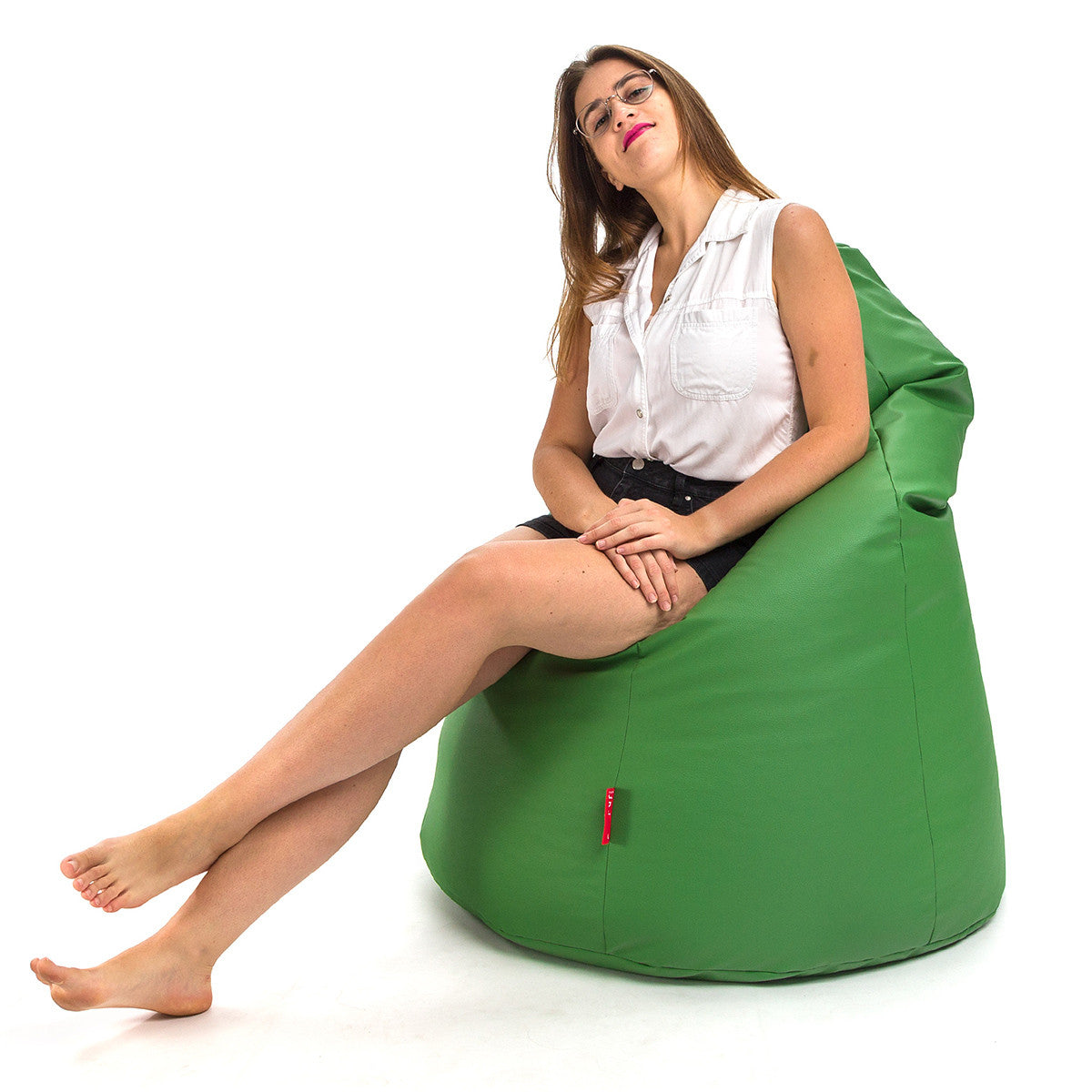 Pouf Poltrona Sacco Active in Tessuto Ecopelle