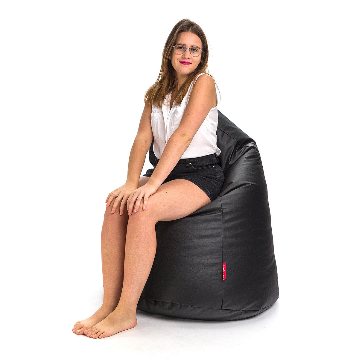 Pouf Poltrona Sacco Active in Tessuto Ecopelle