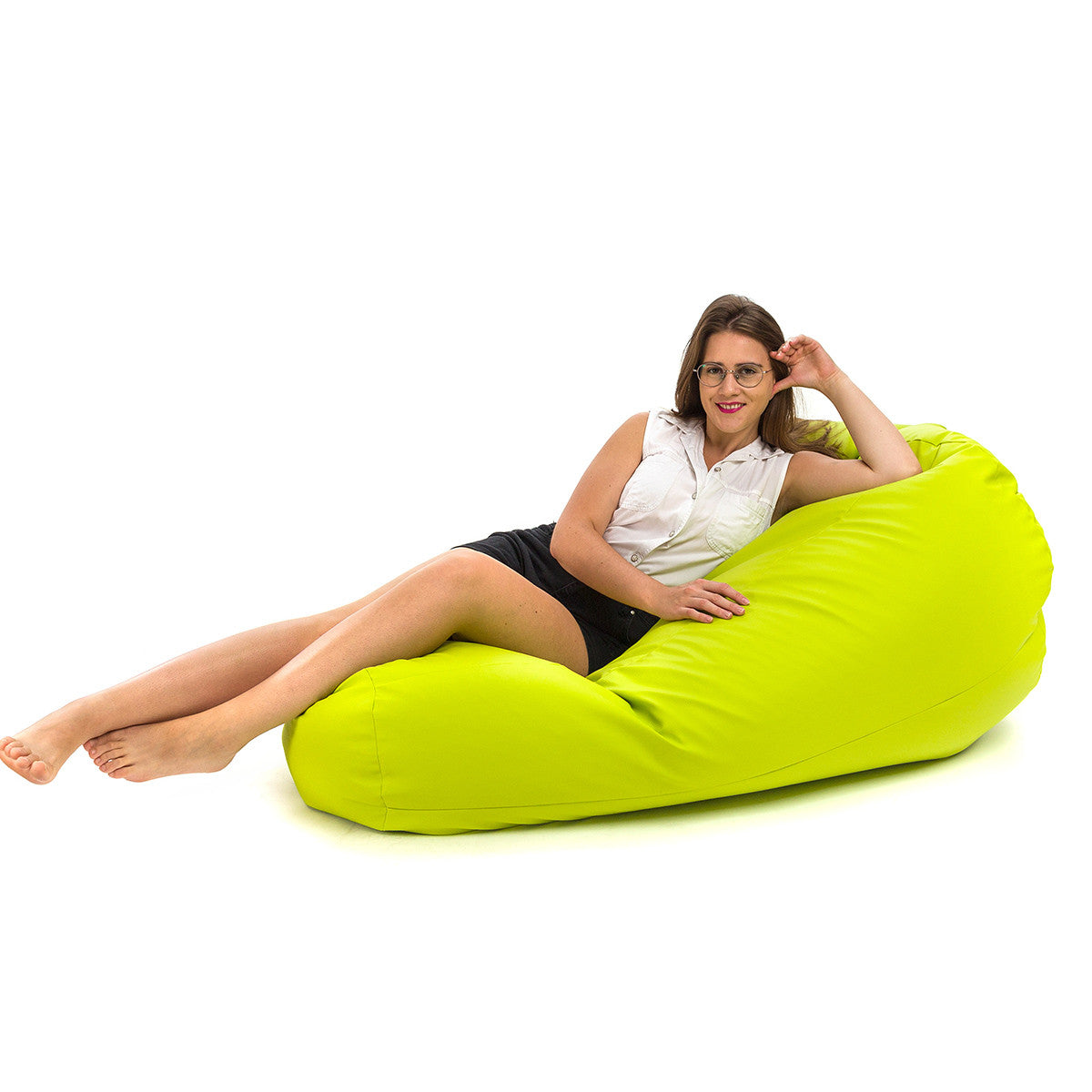 Pouf Poltrona Sacco Active in Tessuto Ecopelle