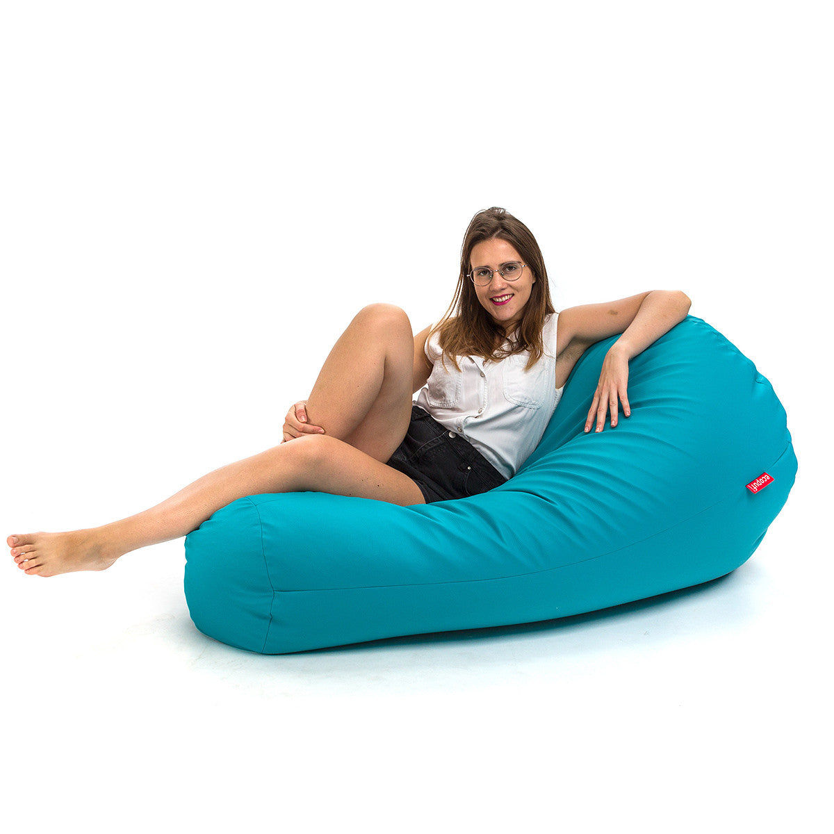 Pouf Poltrona Sacco Active in Tessuto Ecopelle