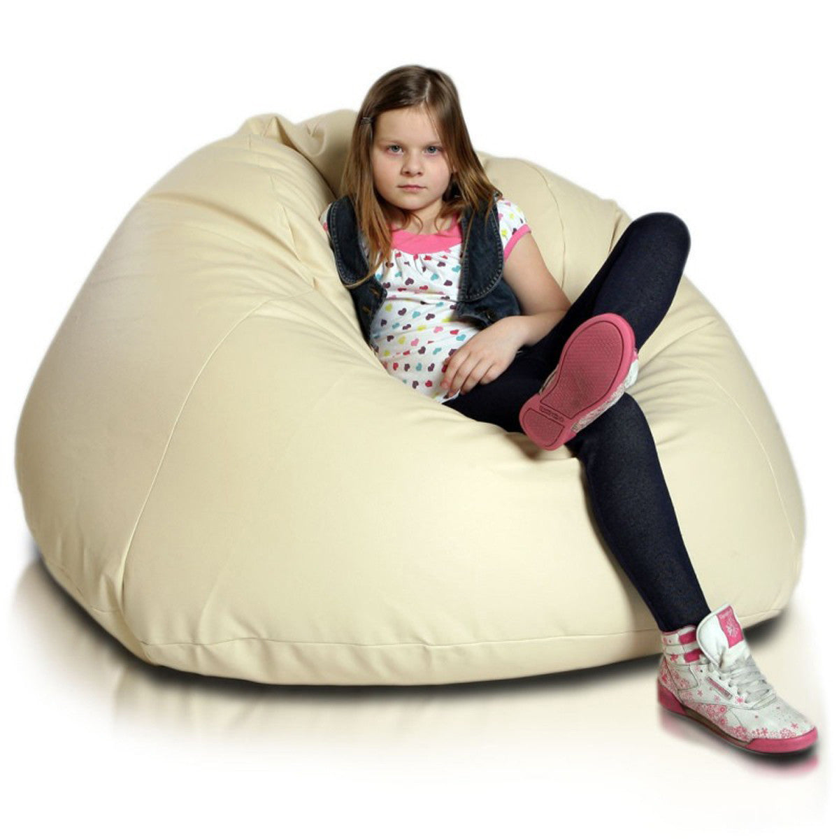 Cover Pouf Poltrona Sacco Maxi XXXL in Ecopelle 70x140 cm