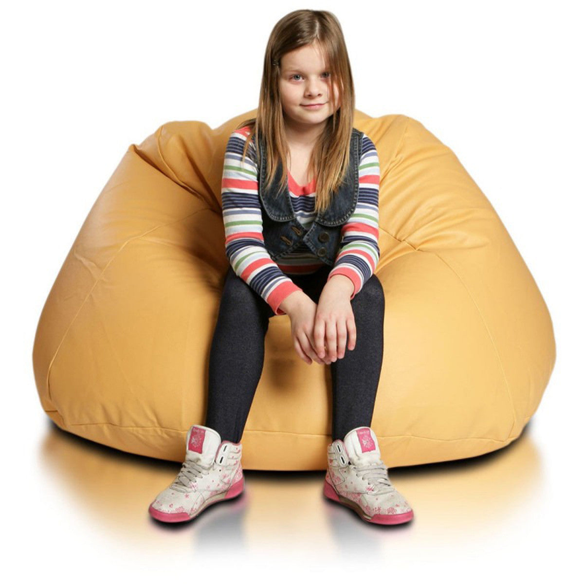 Cover Pouf Poltrona Sacco Maxi XXXL in Ecopelle 70x140 cm