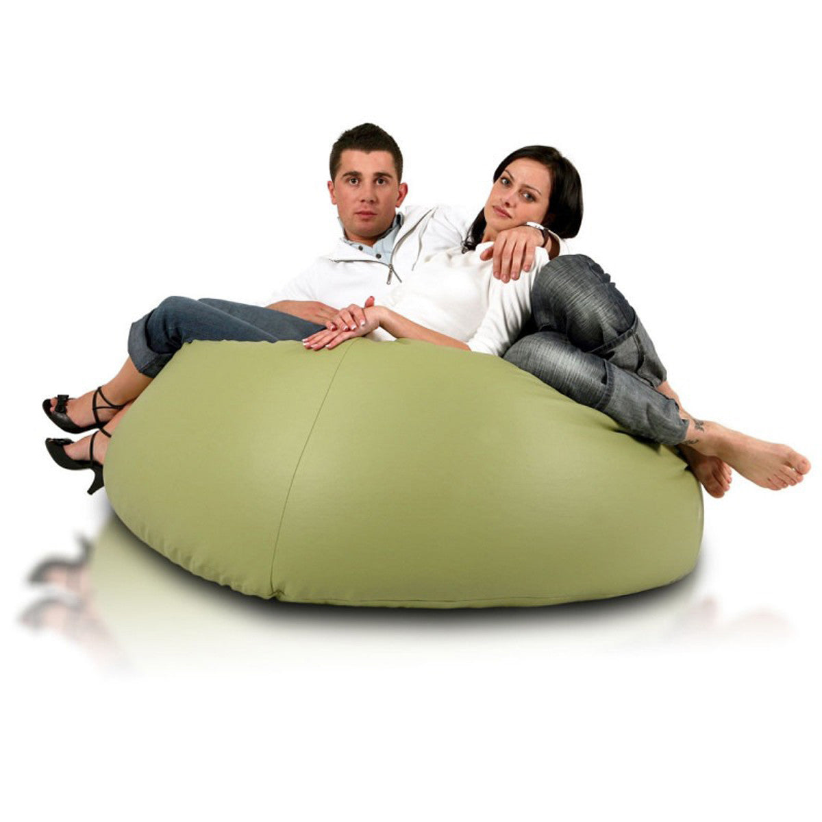 Cover Pouf Poltrona Sacco Maxi XXXL in Ecopelle 70x140 cm