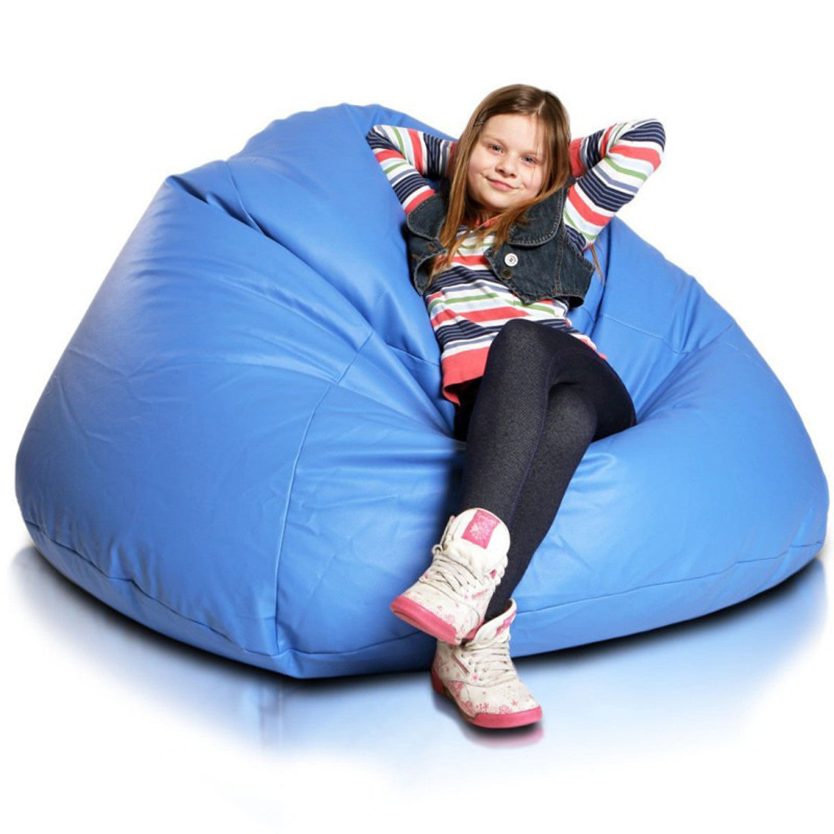 Cover Pouf Poltrona Sacco Maxi XXXL in Ecopelle 70x140 cm