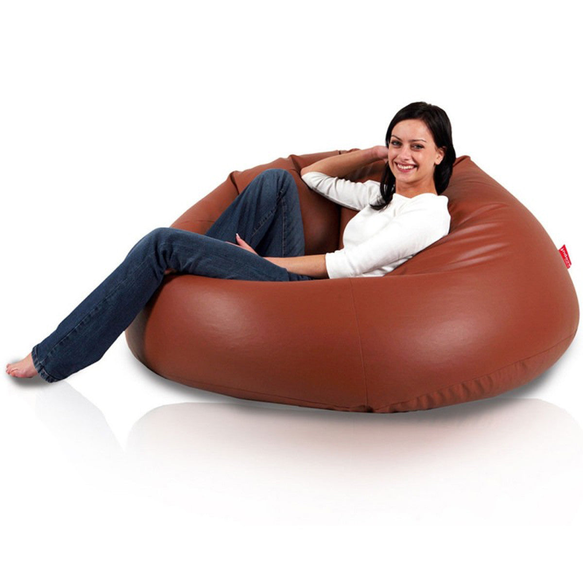 Cover Pouf Poltrona Sacco Maxi XXXL in Ecopelle 70x140 cm