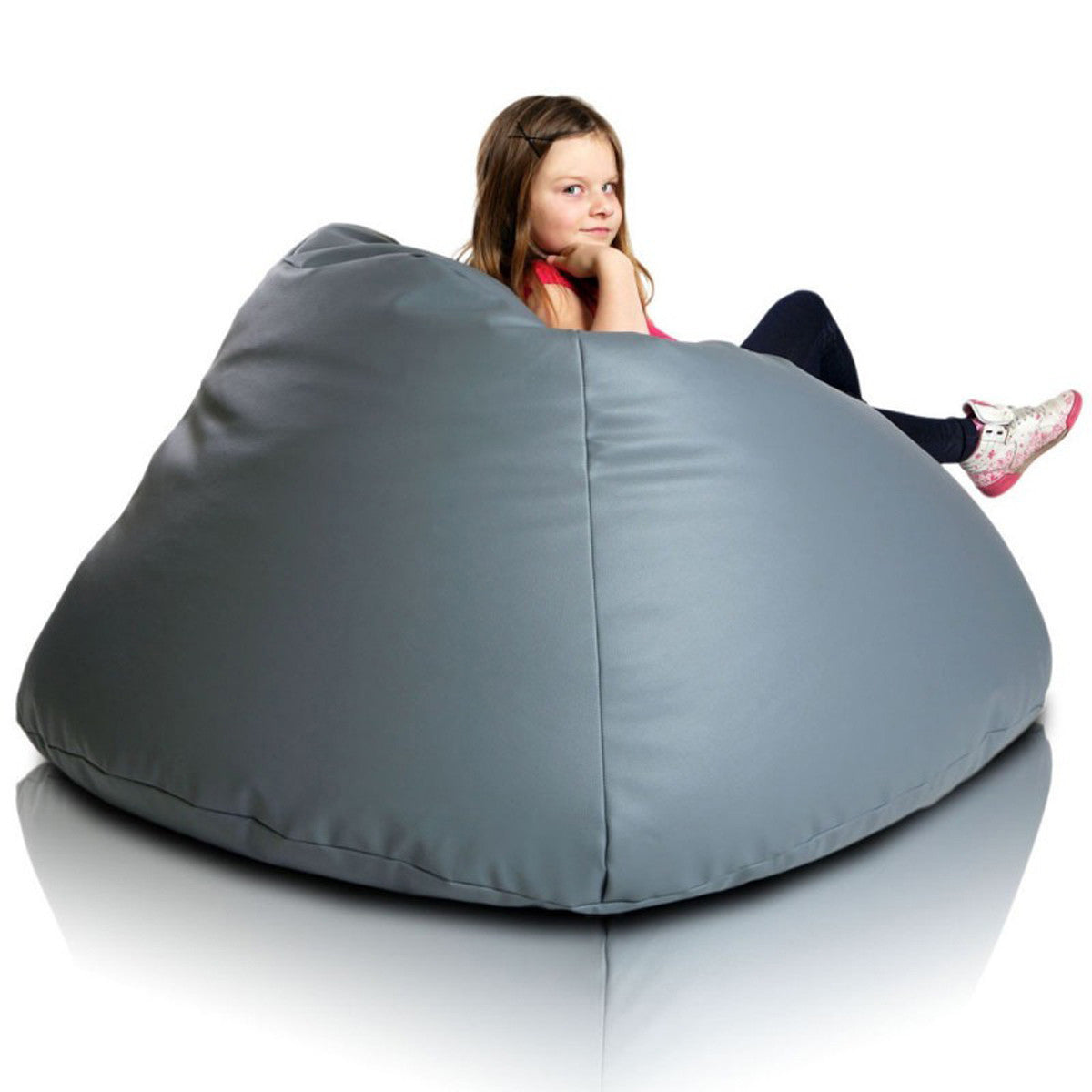 Cover Pouf Poltrona Sacco Maxi XXXL in Ecopelle 70x140 cm