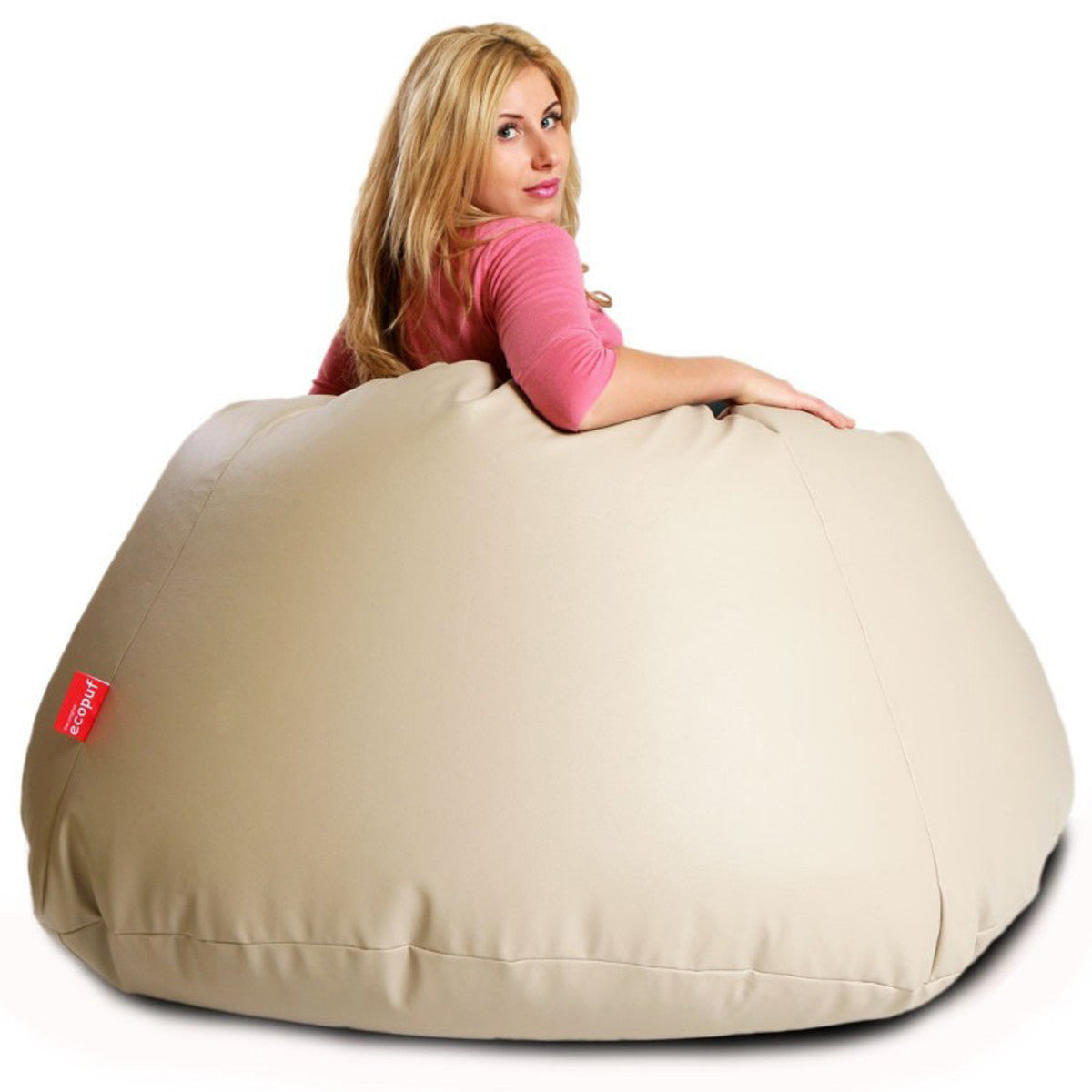 Cover Pouf Poltrona Sacco Maxi XXXL in Ecopelle 70x140 cm