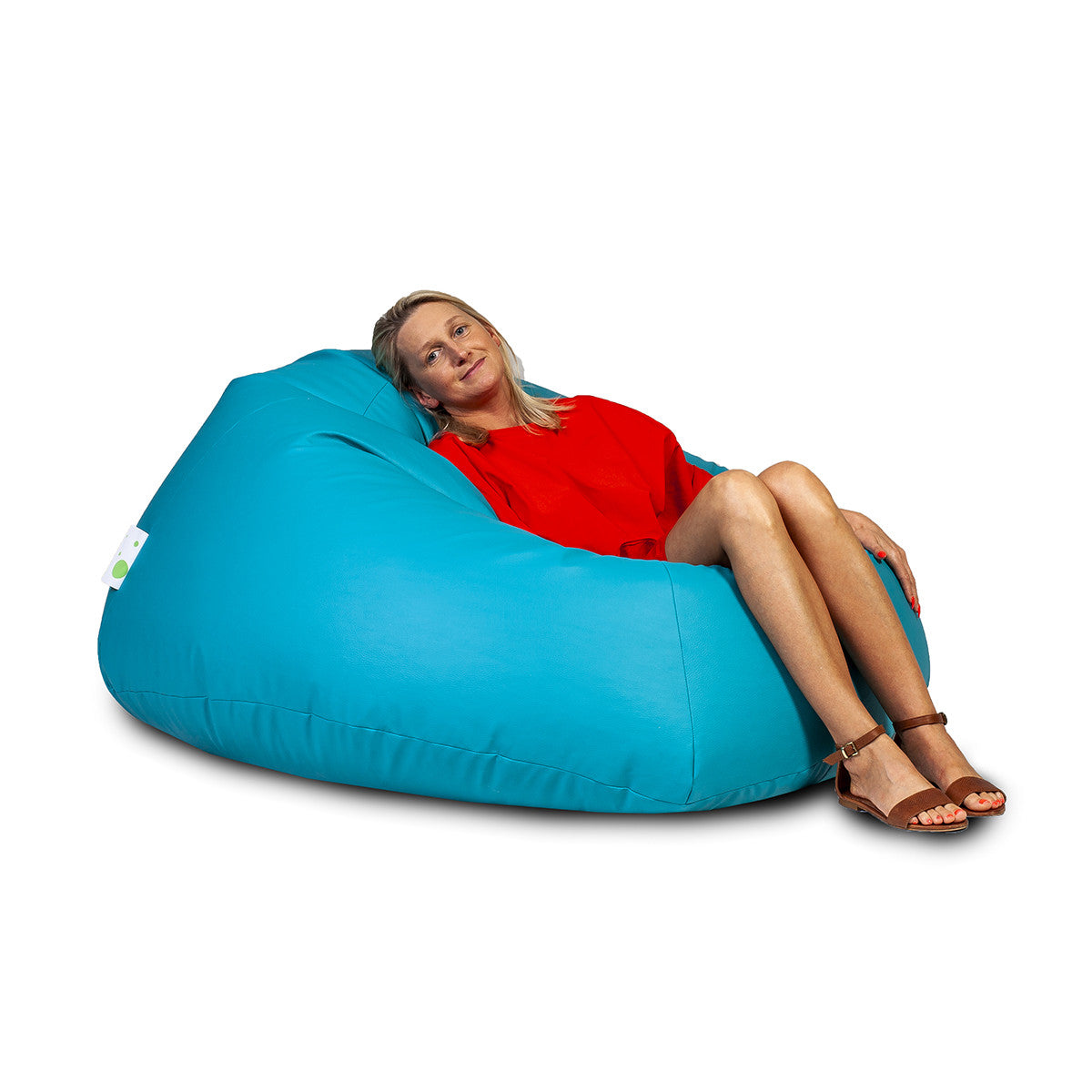 Cover Pouf Poltrona Sacco Maxi XXXL in Ecopelle 70x140 cm