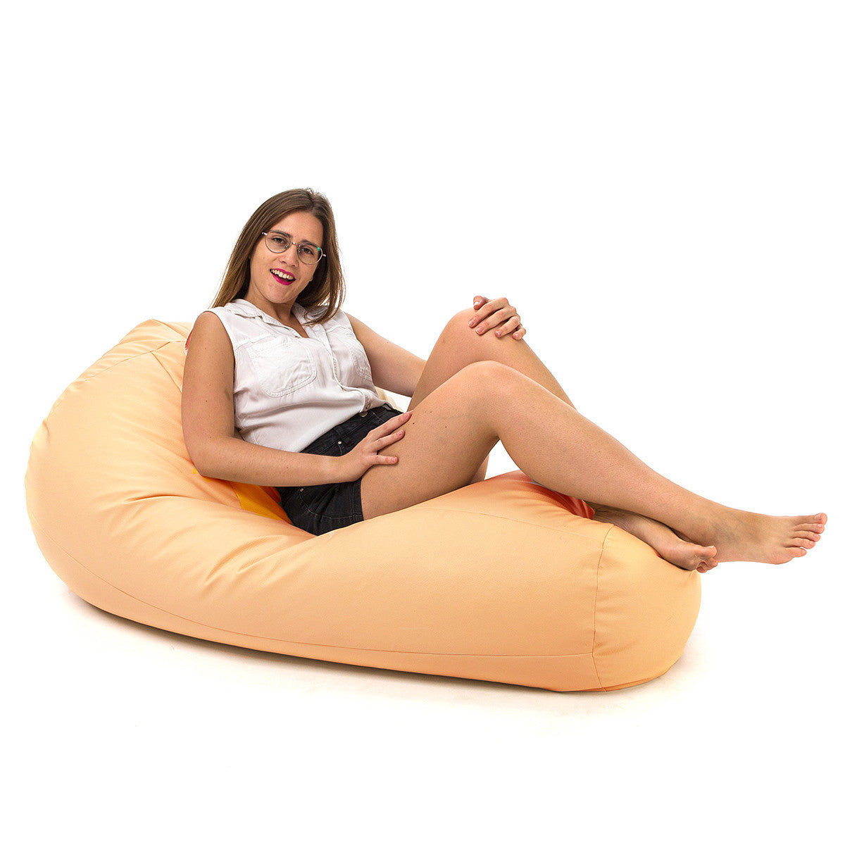 Pouf Poltrona Sacco Active in Tessuto Ecopelle