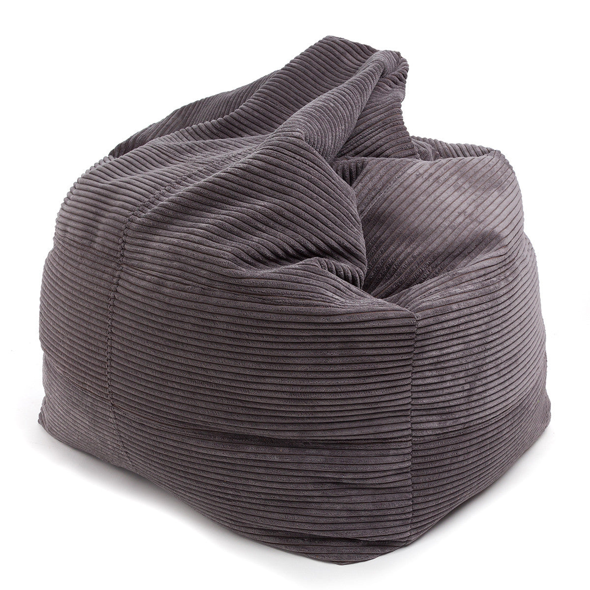 Sofi Pouf Poltrona Sacco in Velluto Velvet a Coste Dim. 75x115 Cm