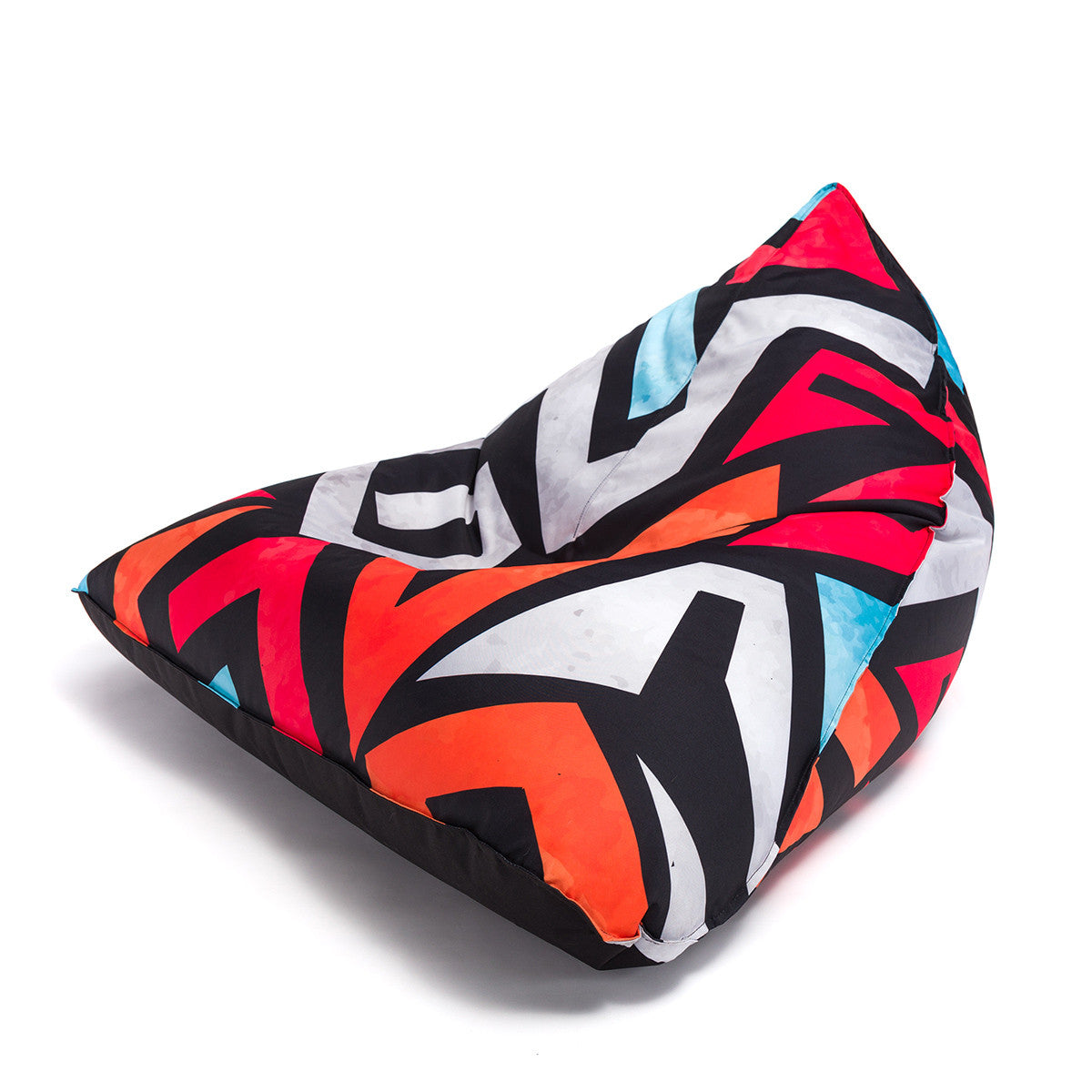 Luna Pouf Cuscino da Terra Poliestere Design Impermeabile per Esterno