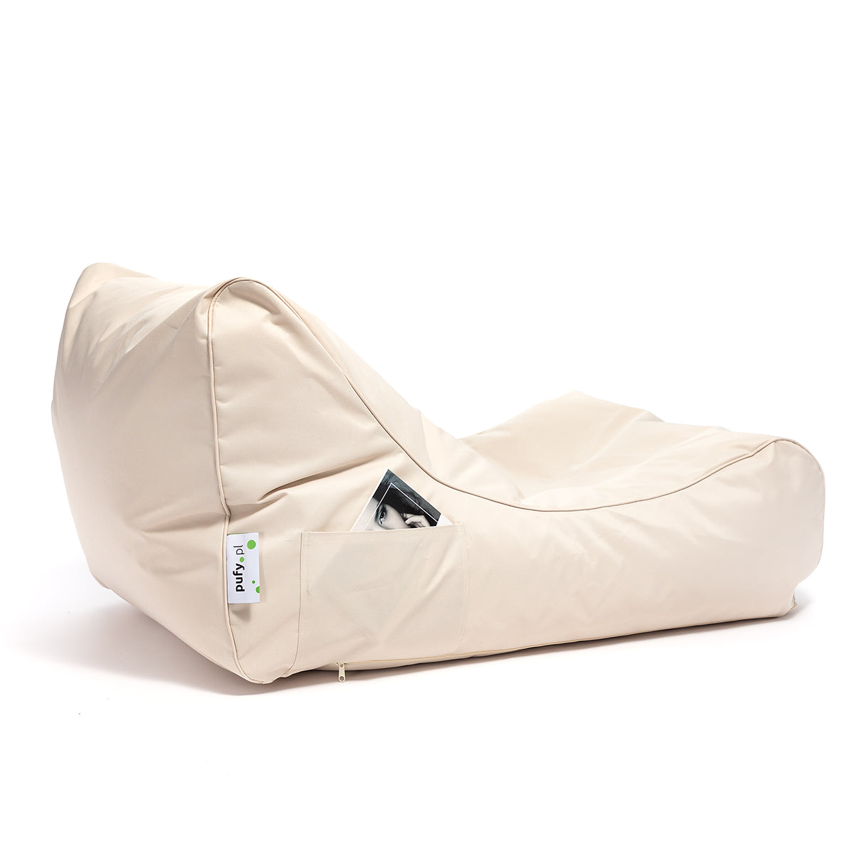 Pouf Poltrona Sacco Chaise Longue da Esterno Pouf a Sacco Lettino in Poliestere Impermeabile