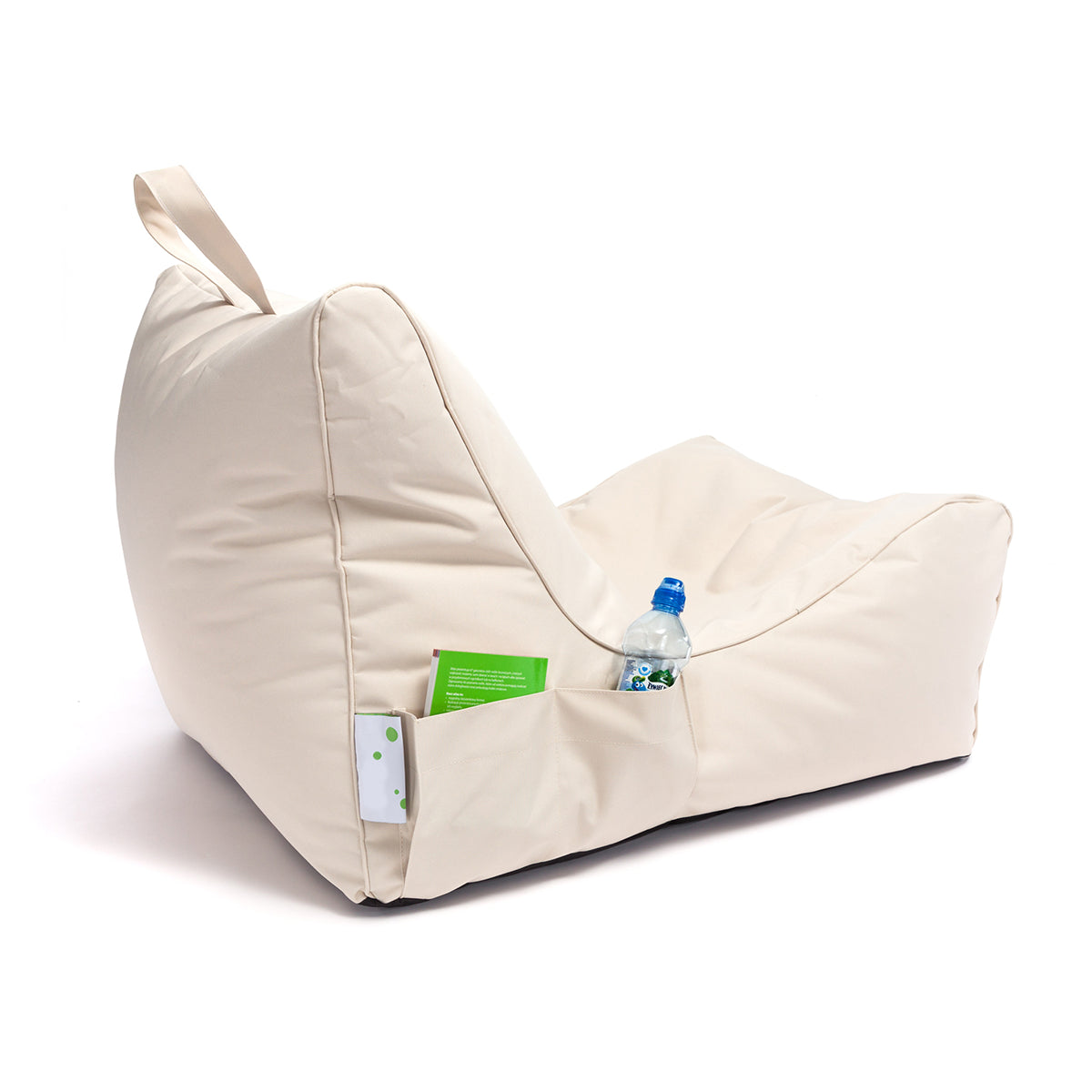 Pouf poltrona sacco chaise longue flavio poliestere