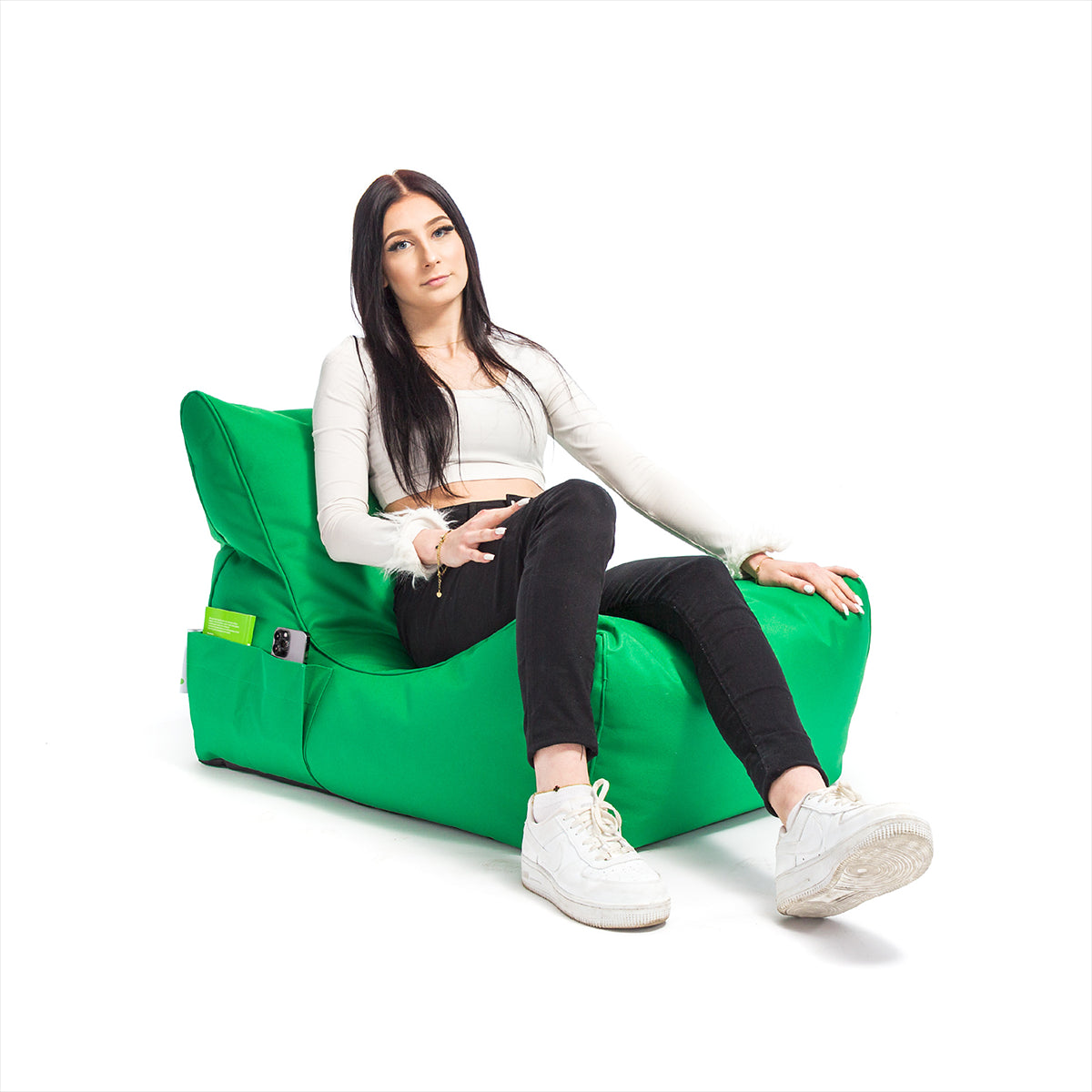 POUF POLTRONA SACCO CHAISE LONGUE FLAVIO